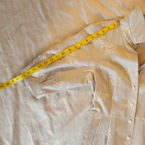 Ellen Tracy Dress w/ Belt - size 6 - Picture 12 of 15